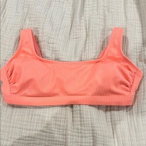 Coral Bikini Top